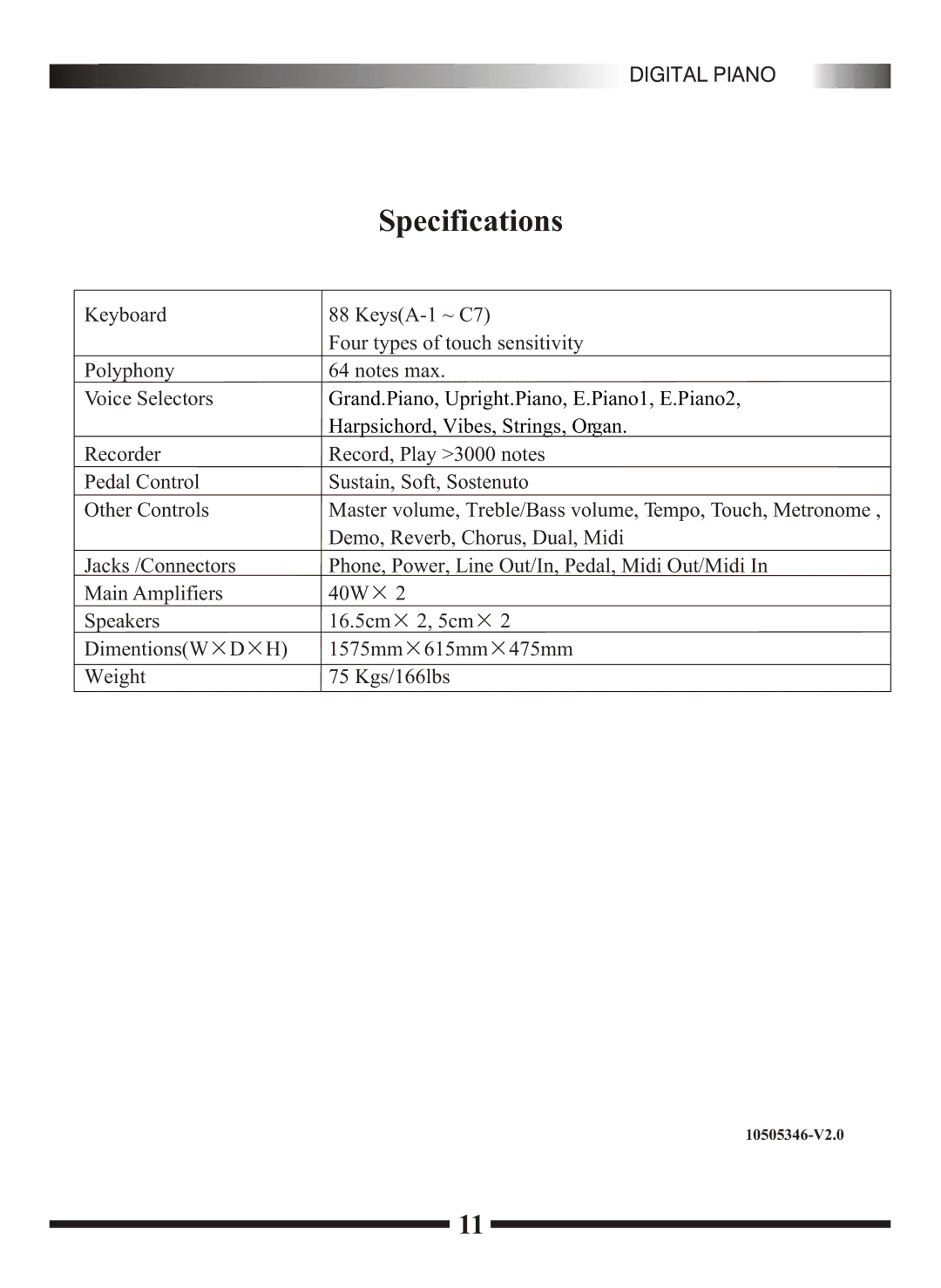 Adagio Teas KDP8865 manual Specifications 