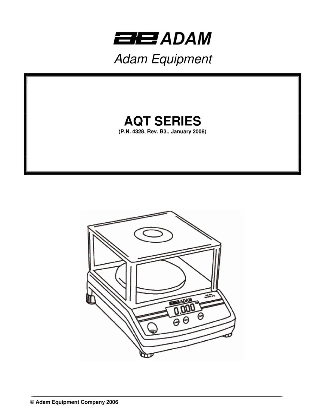 Adams AQT SERIES manual AQT Series 