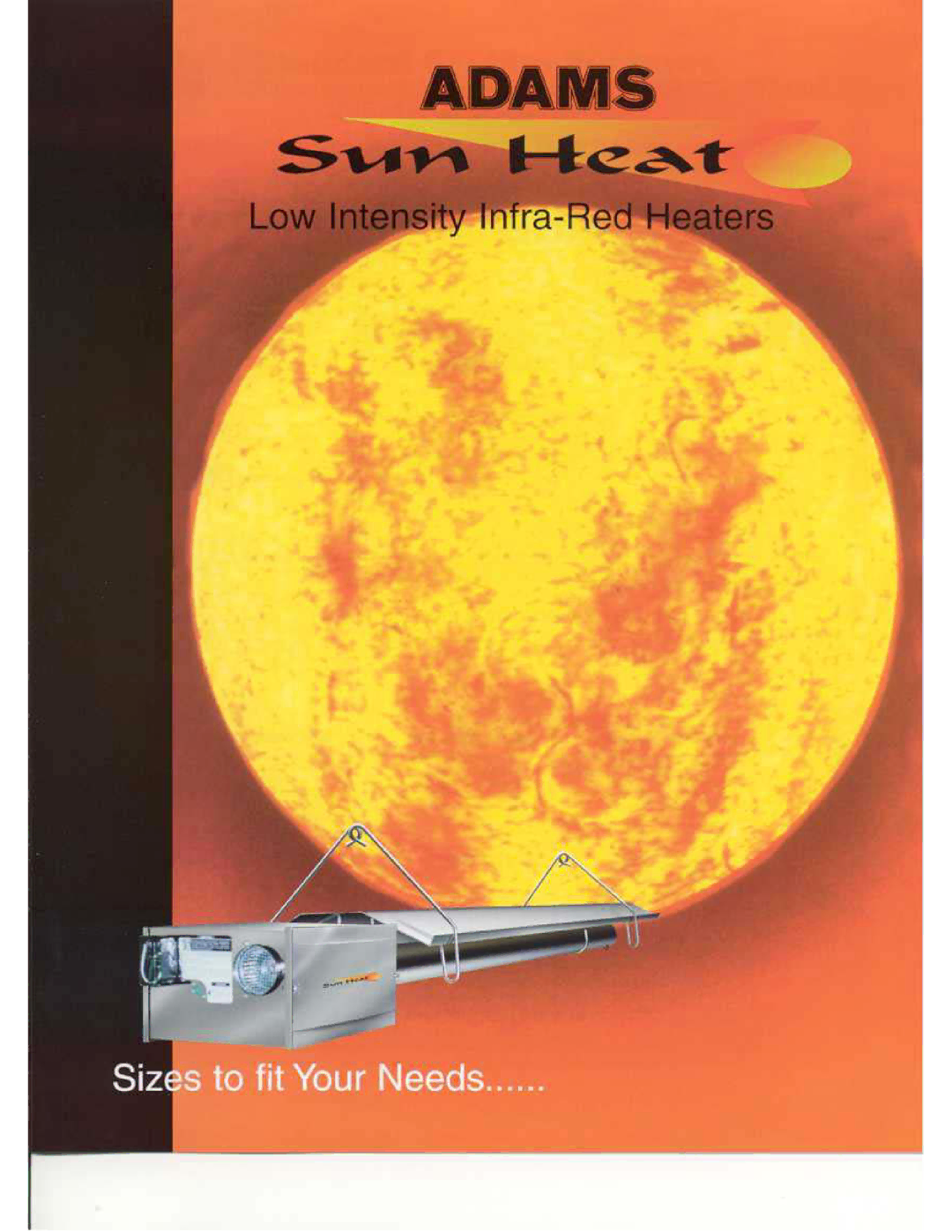 Adams Low Intensity Infra-Red Heater manual 