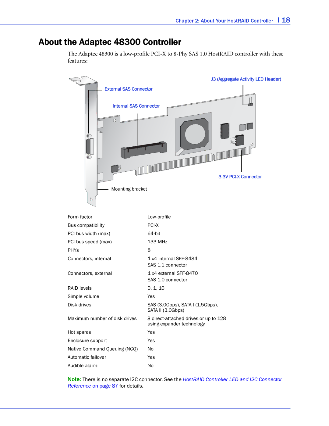 Adaptec 1420SA, 58300, 44300, 1220SA, 1225SA, 1430SA manual About the Adaptec 48300 Controller 