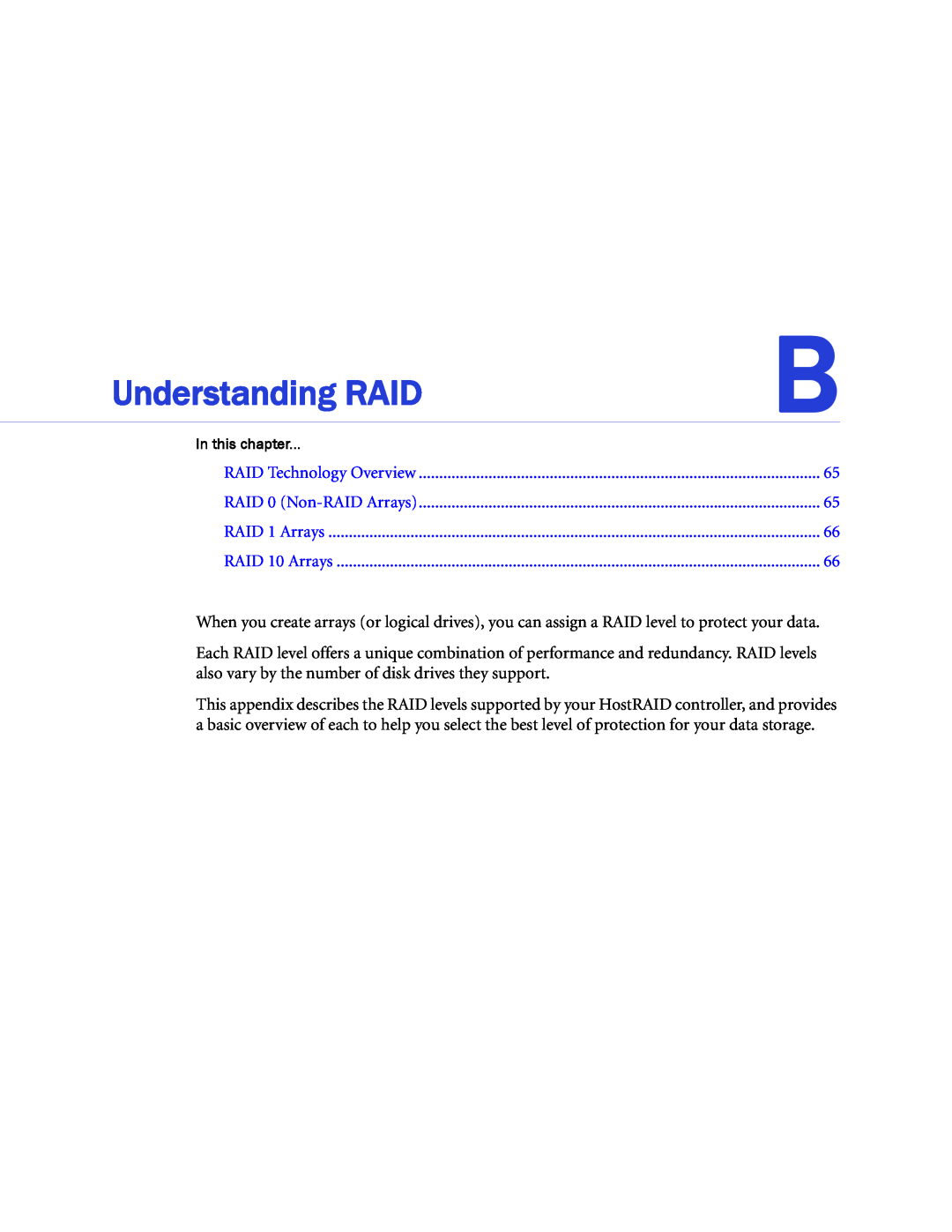 Adaptec 58300, 44300, 48300, 1220SA, 1420SA, 1225SA, 1430SA manual Understanding RAID 
