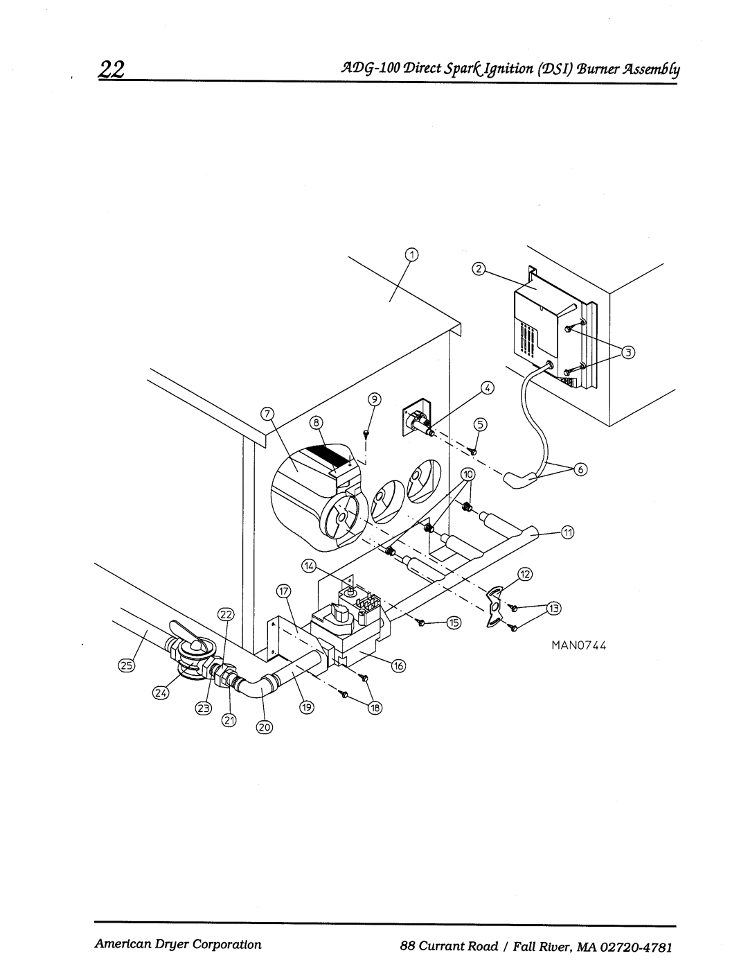 ADC AD-100 manual 