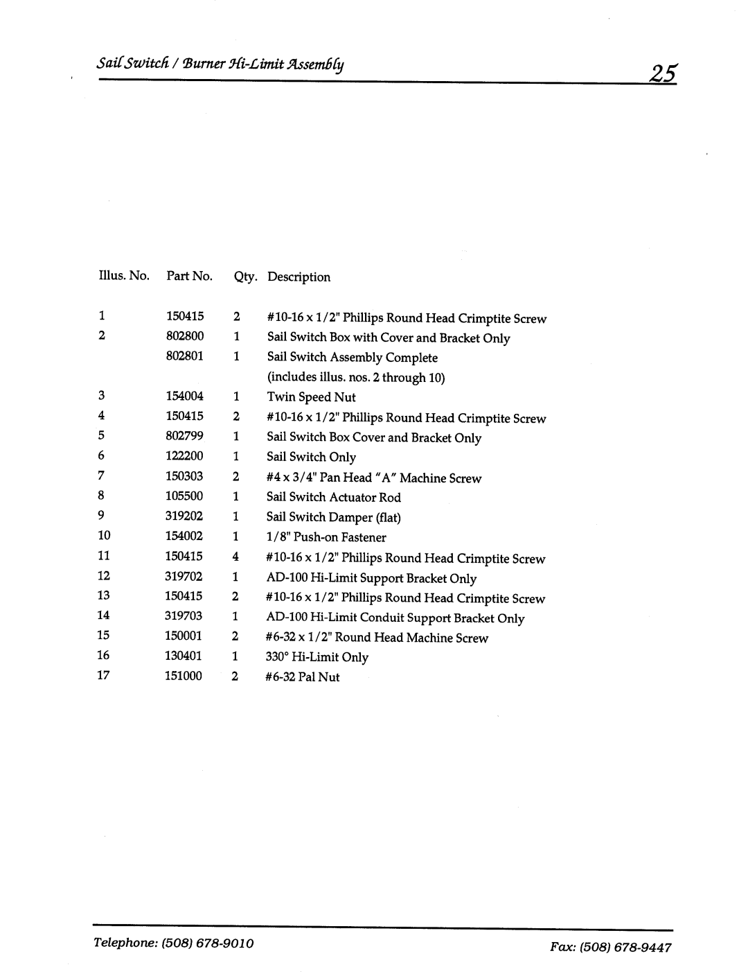 ADC AD-100 manual 