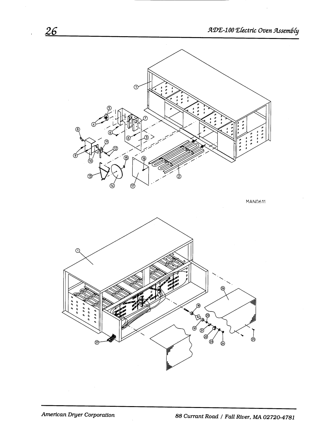 ADC AD-100 manual 