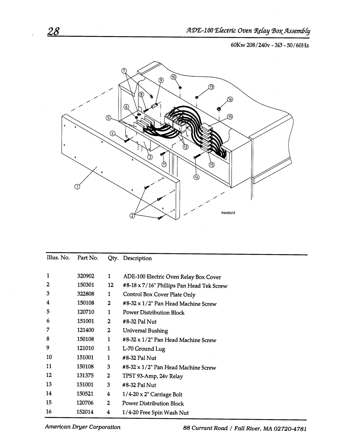 ADC AD-100 manual 