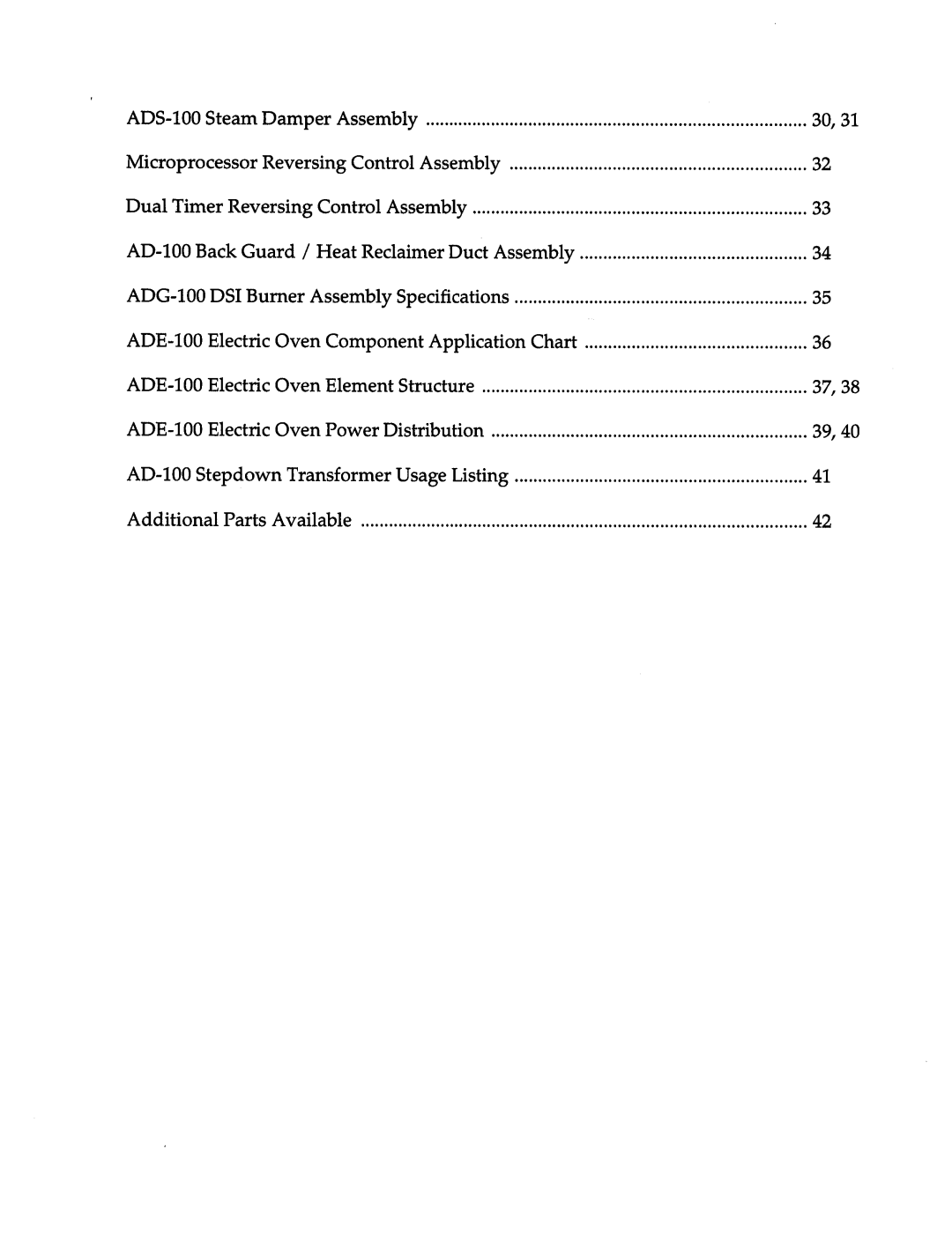 ADC AD-100 manual 