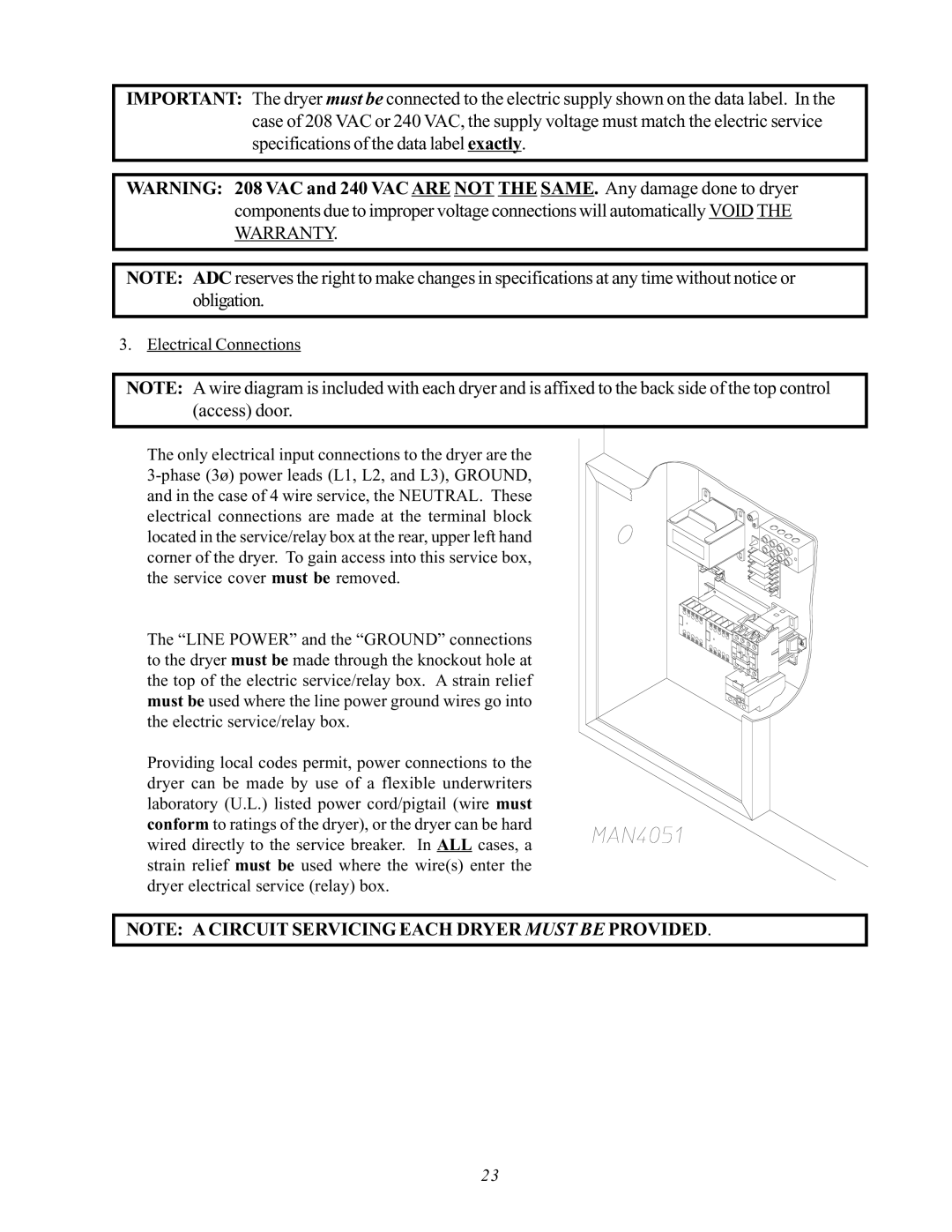 ADC AD-170SE installation manual 