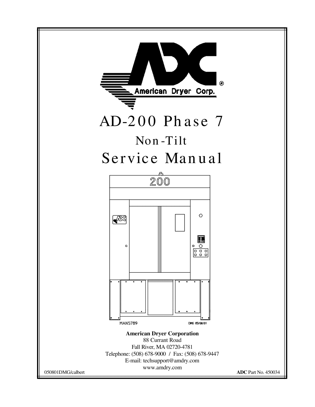 ADC service manual AD-200 Phase 