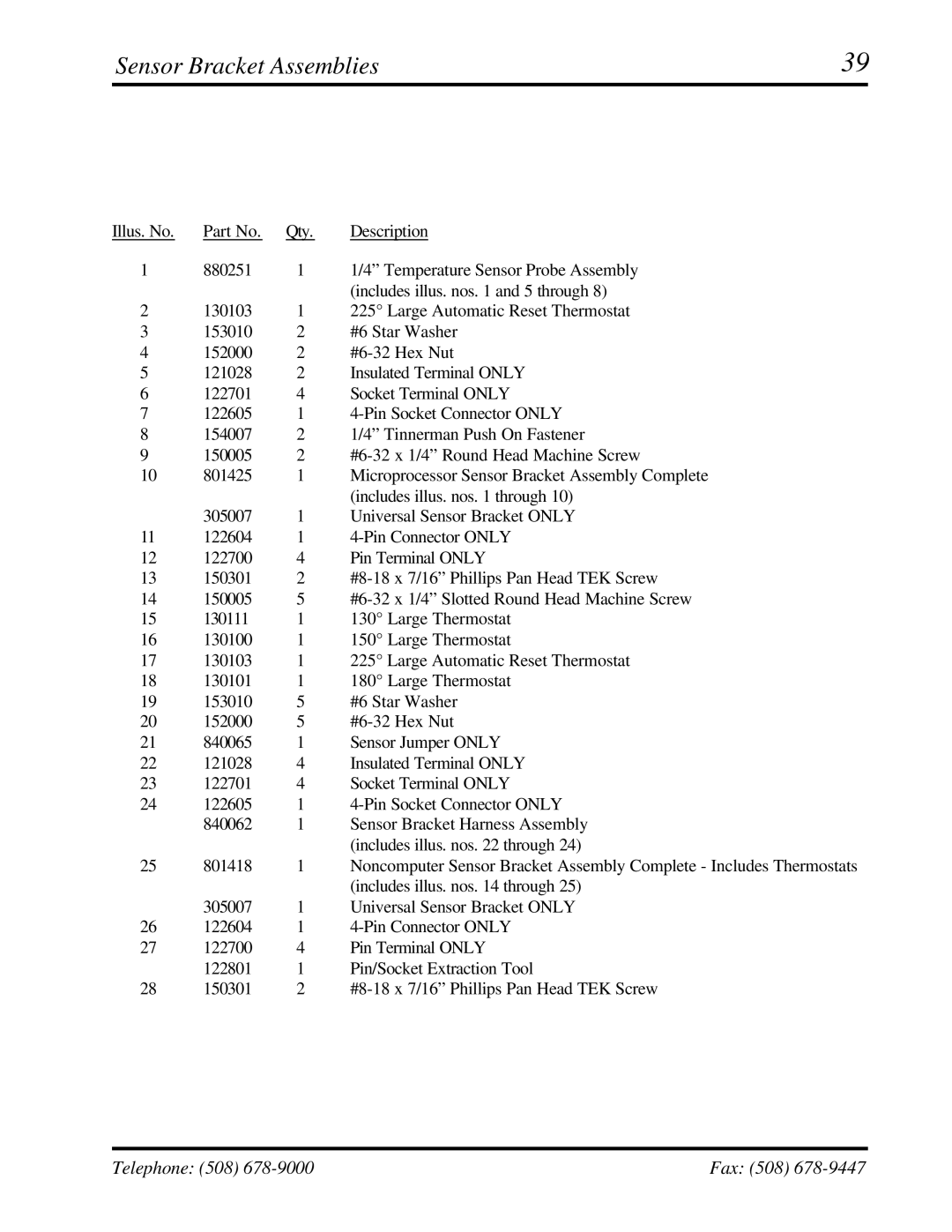 ADC AD-15, AD-25 manual Includes illus. nos through 