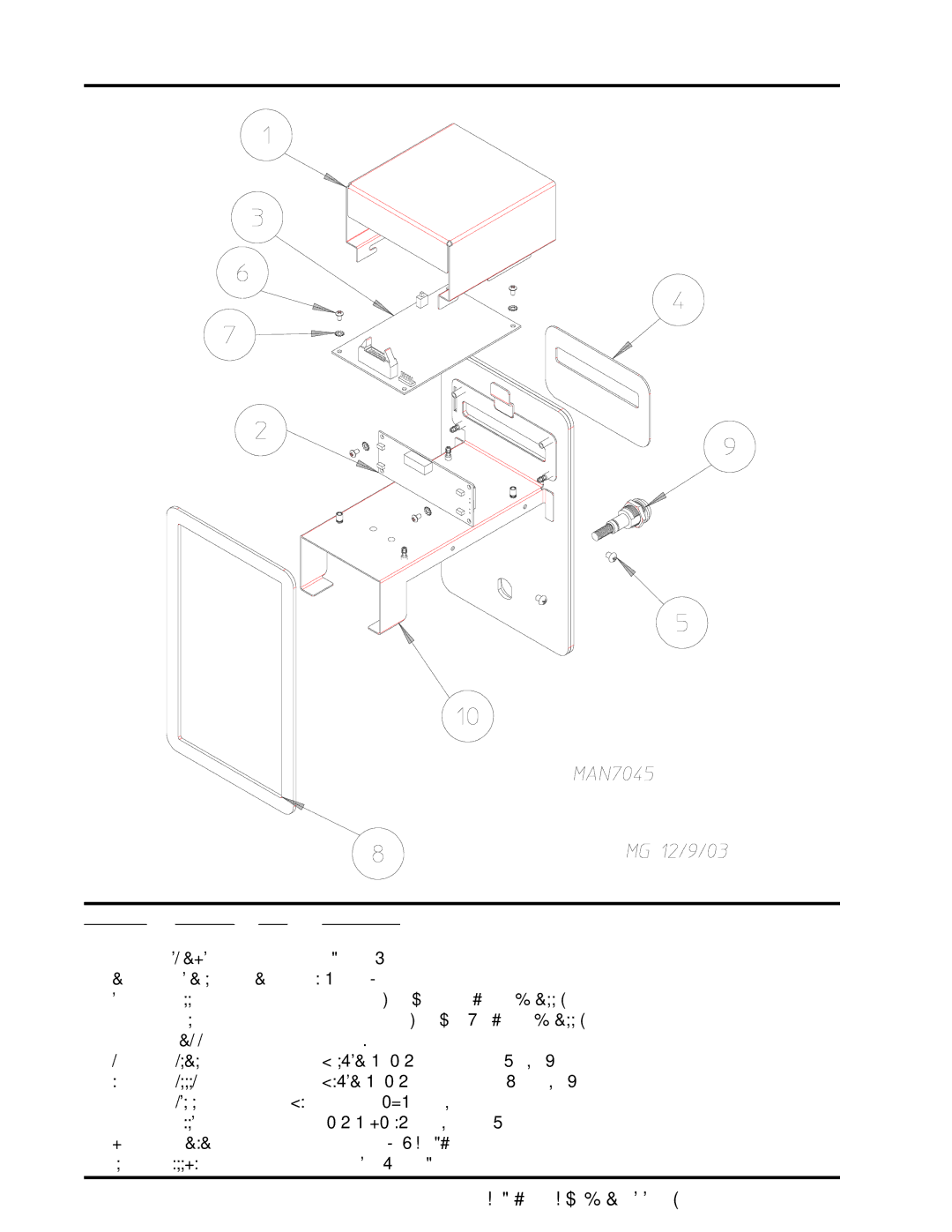 ADC AD-360X2 manual Non-Coin Computer Panel Assembly 