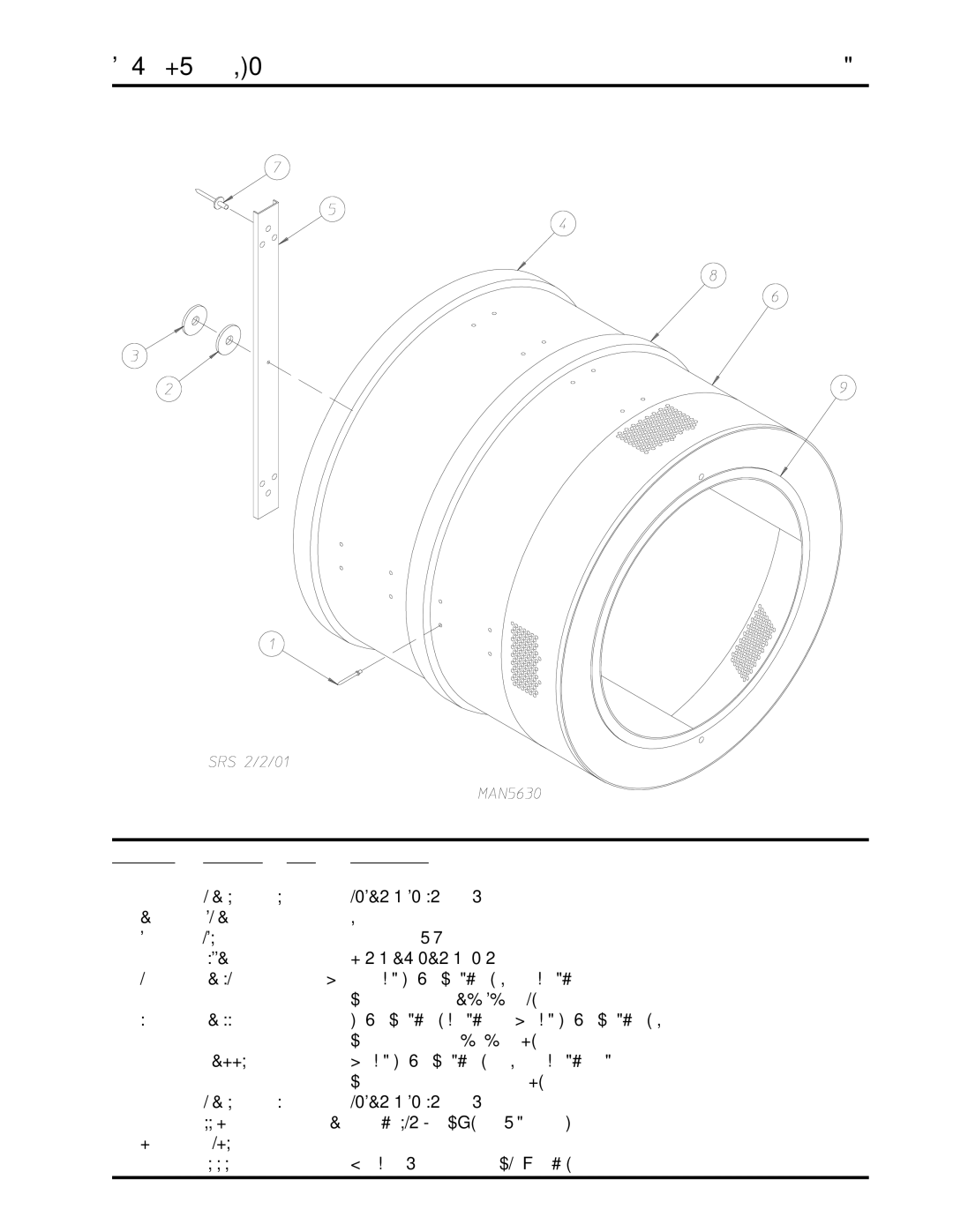 ADC AD-360X2 manual Basket Tumbler/Support Assemblies 