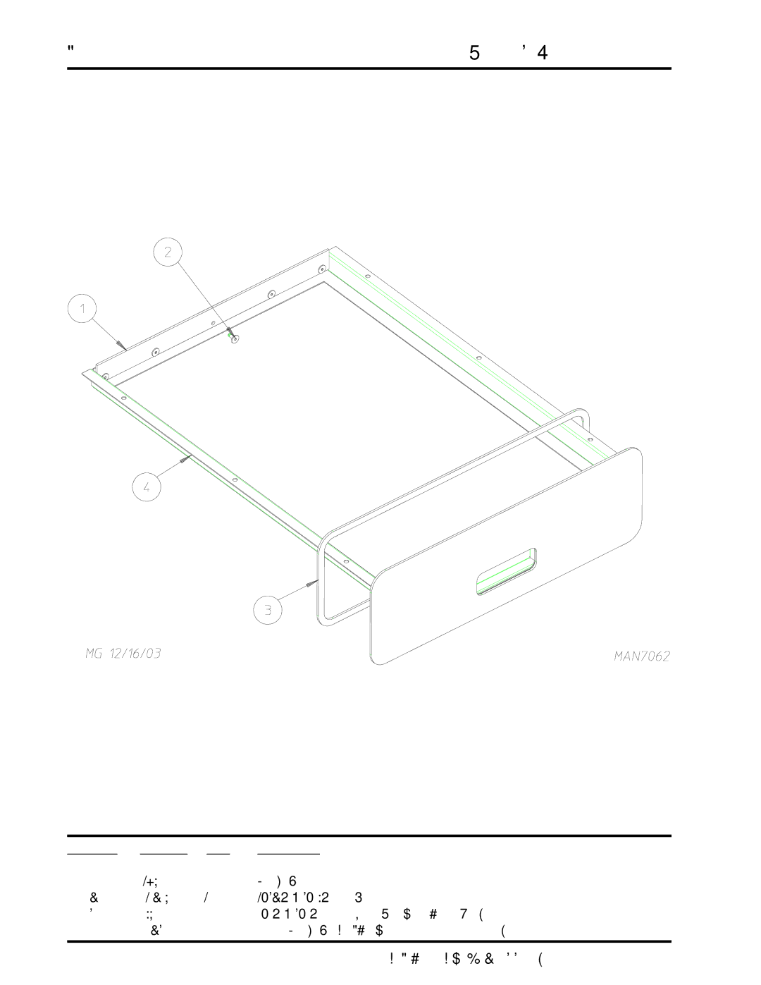 ADC AD-360X2 manual Top Lint Basket Assembly 