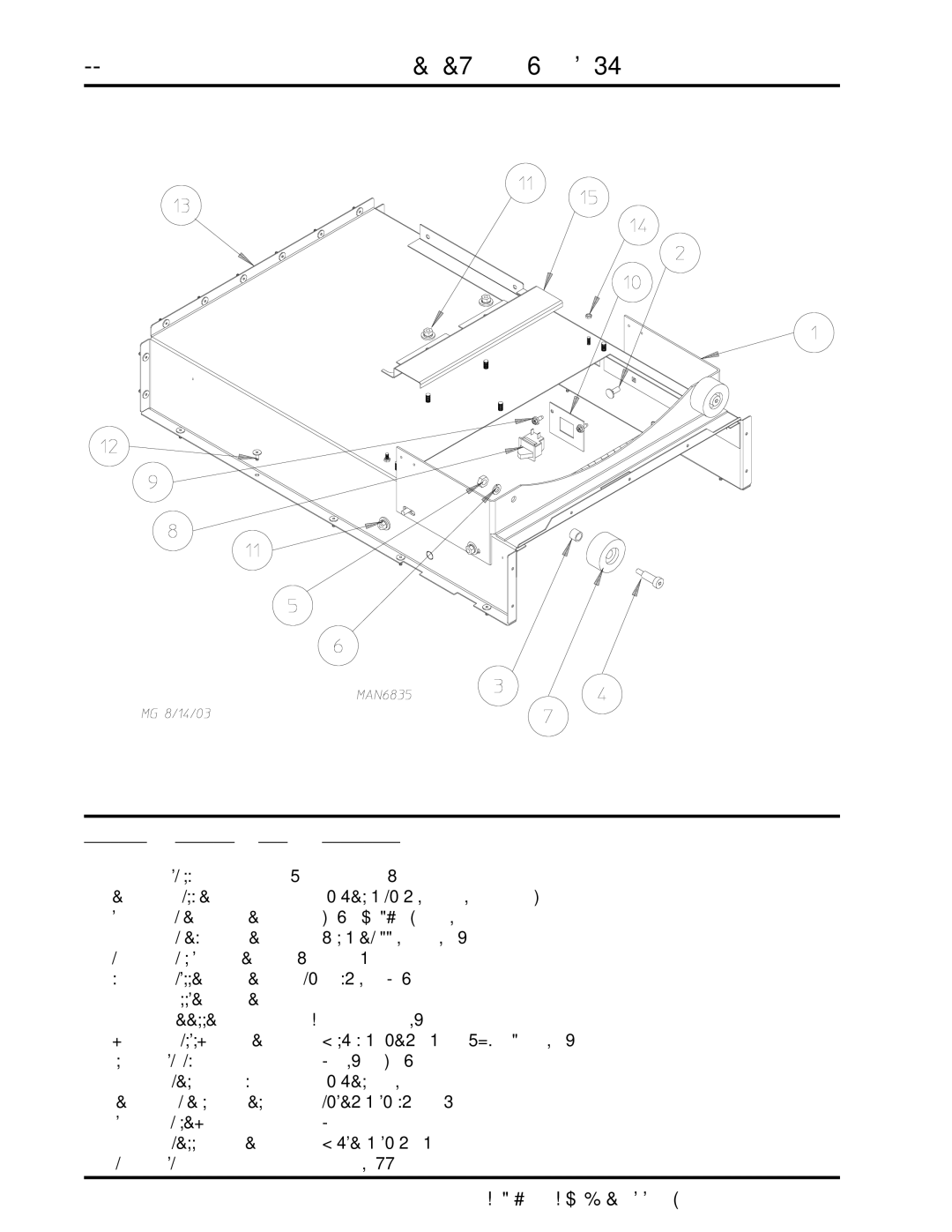 ADC AD-360X2 manual Lint Coop and Adjustment Wheel Bracket Assembly 