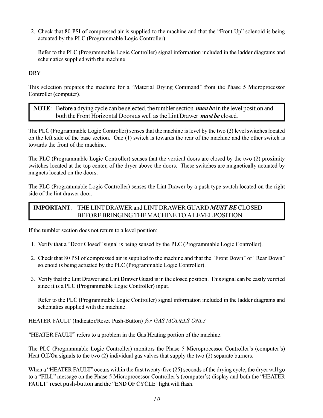 ADC AD-410 service manual Dry 