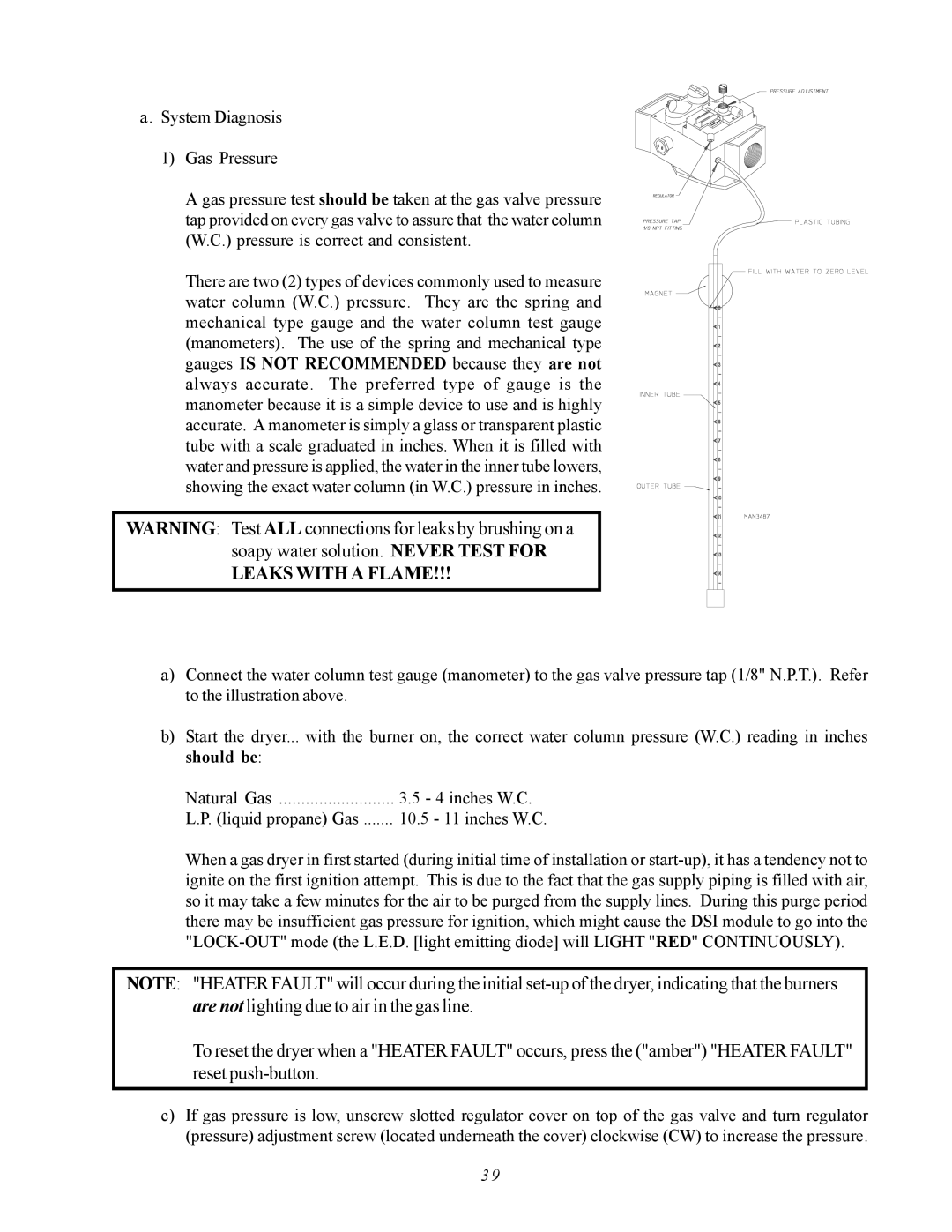 ADC AD-410 service manual Leaks with a Flame 