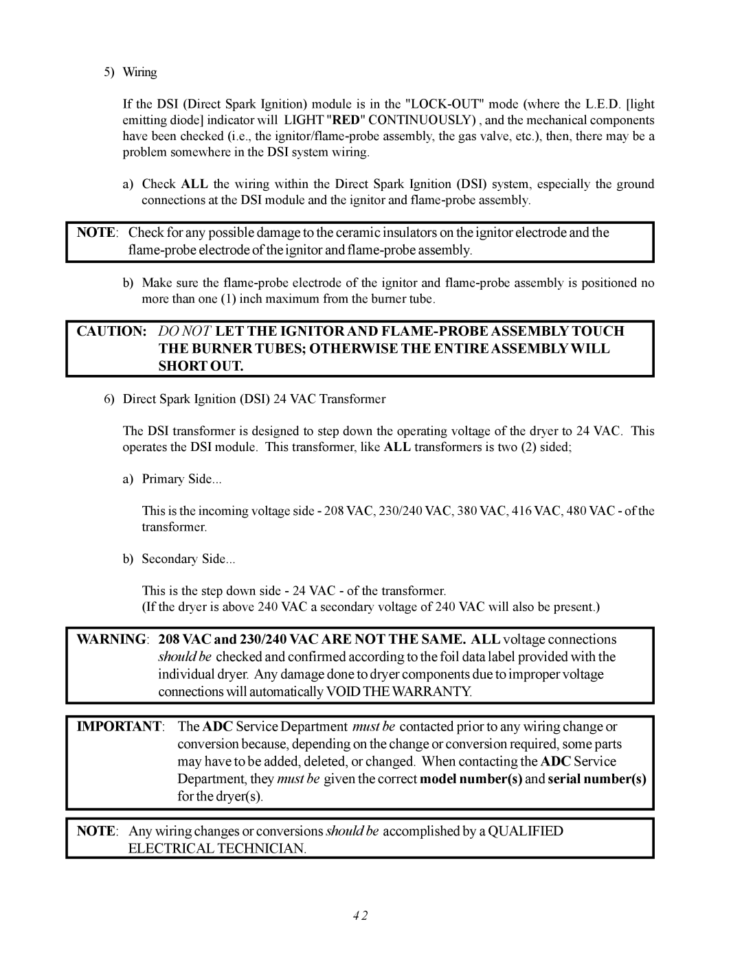 ADC AD-410 service manual 