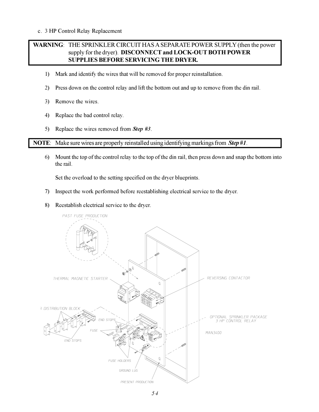 ADC AD-410 service manual Supplies Before Servicing the Dryer 