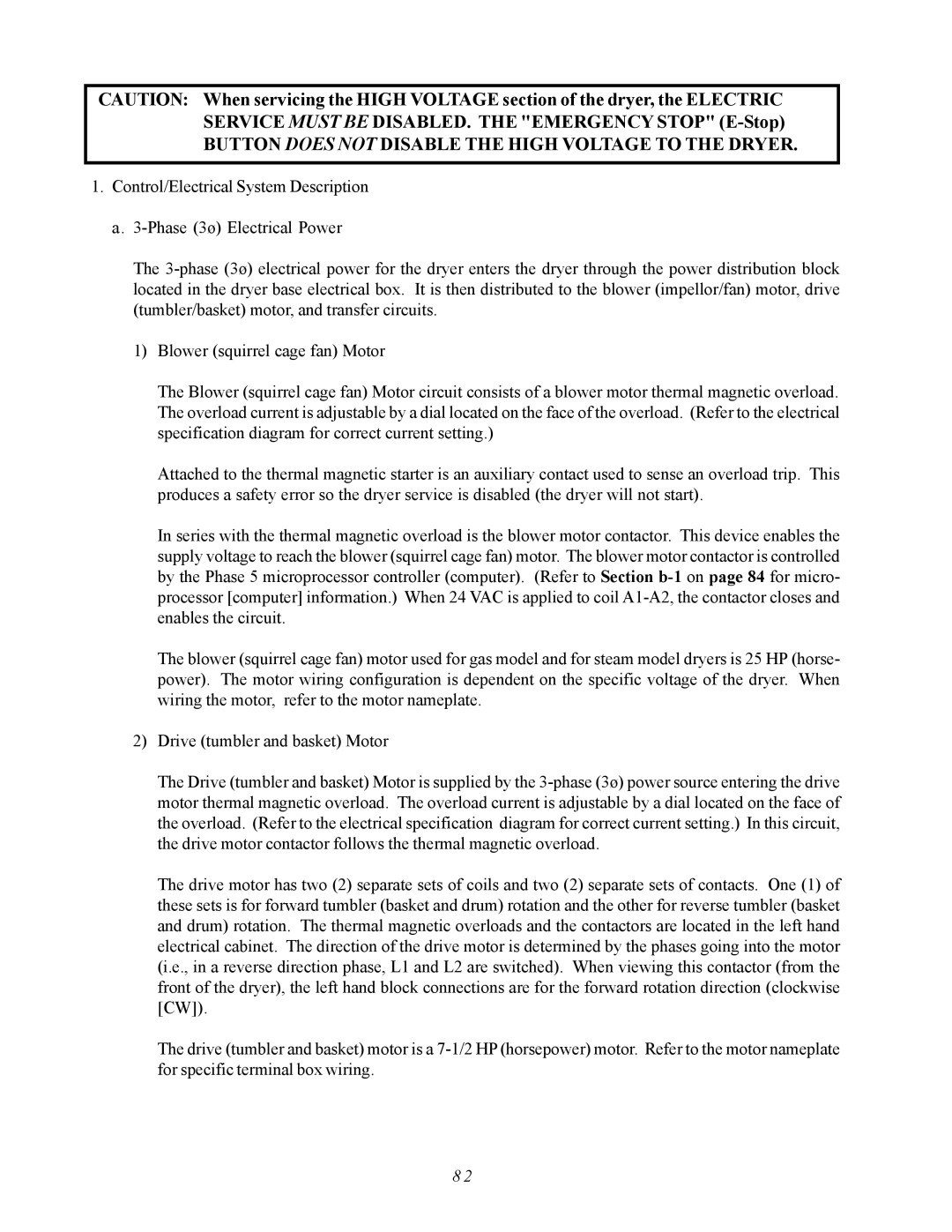 ADC AD-410 service manual Button does not Disable the High Voltage to the Dryer 