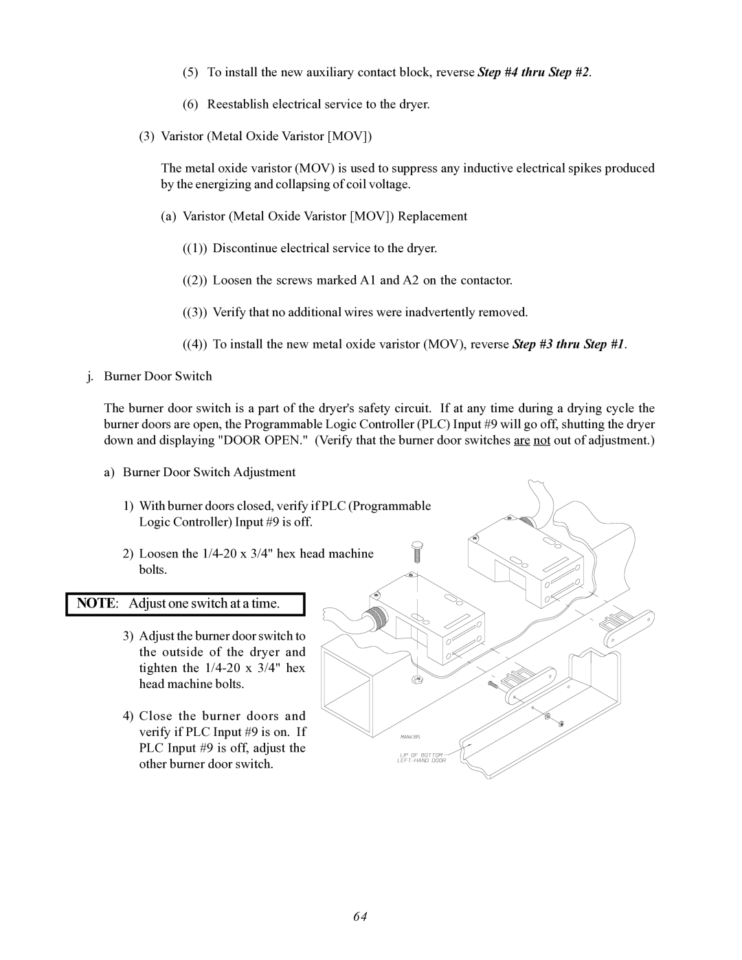 ADC AD-464 service manual 