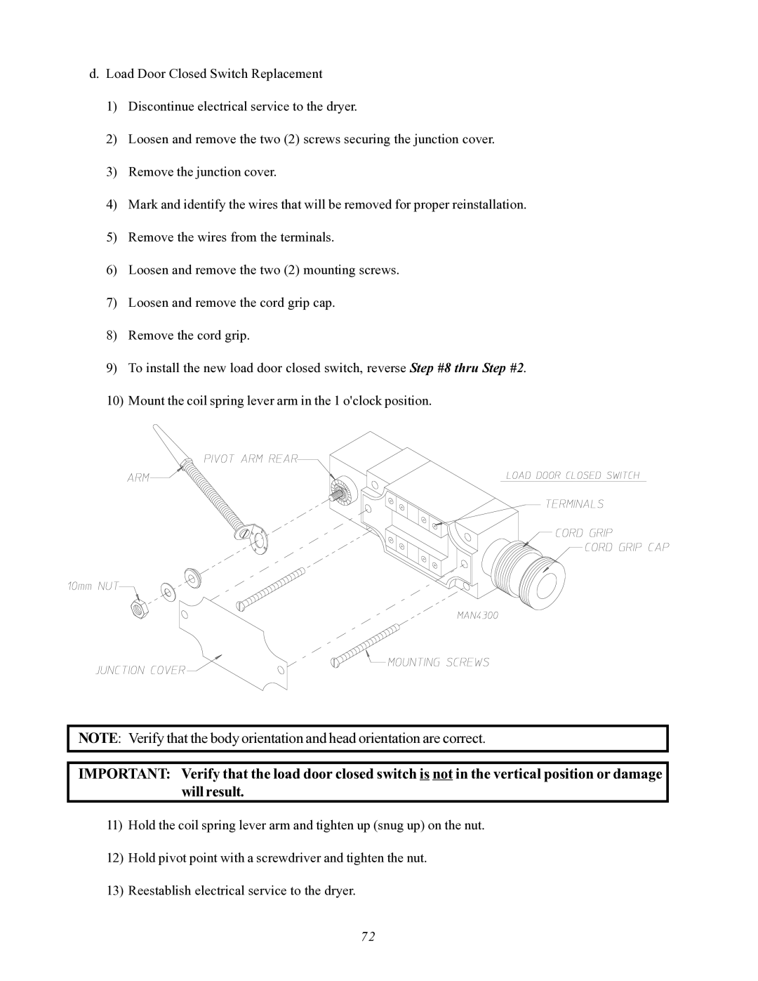 ADC AD-464 service manual 