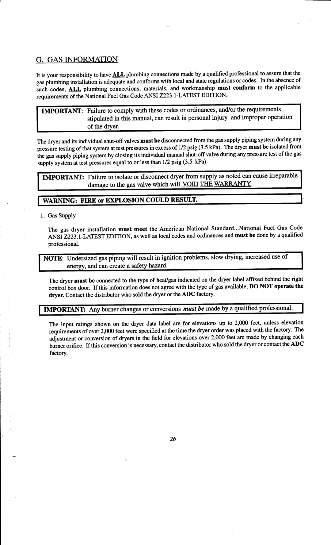 ADC AD-78 manual 