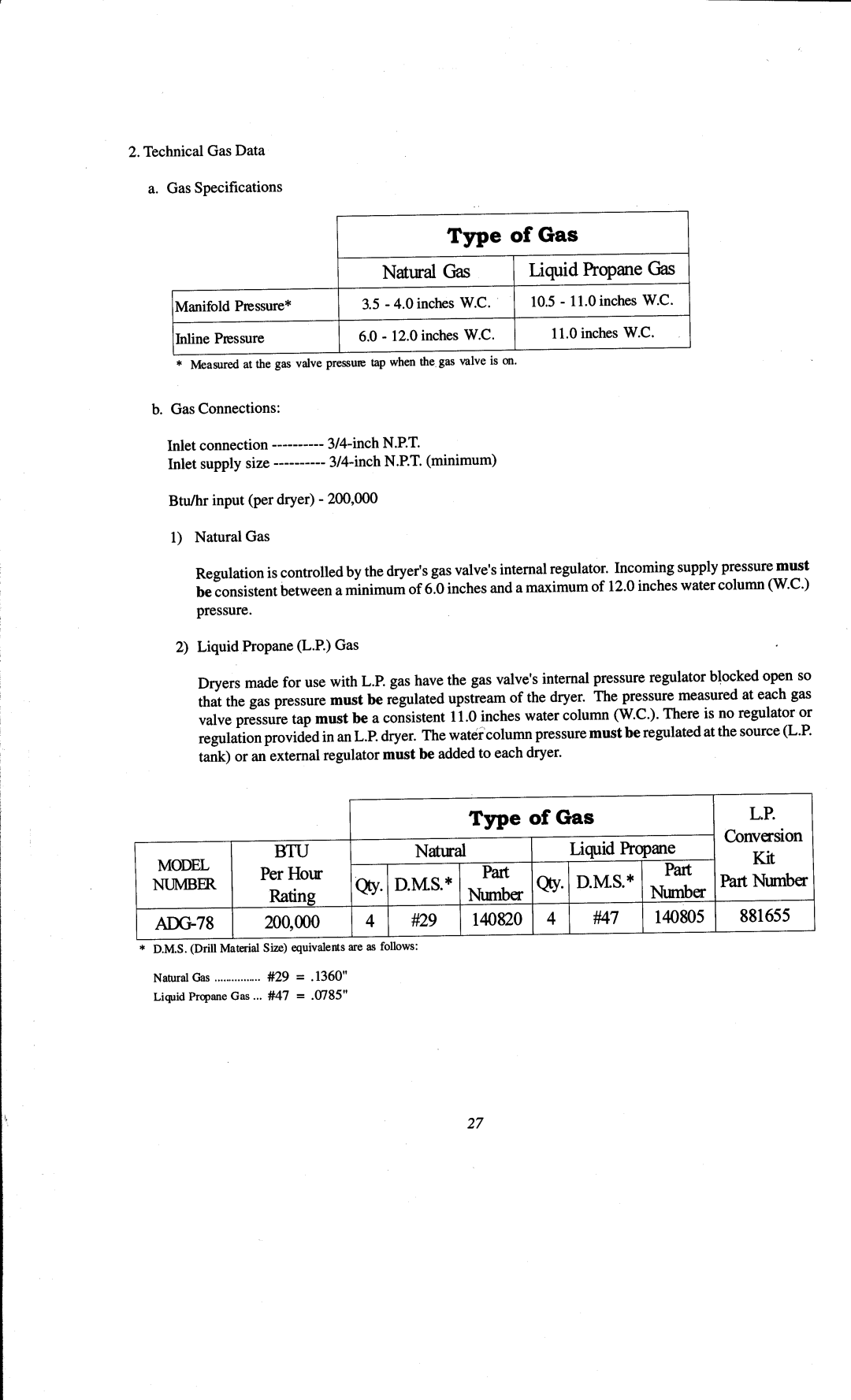 ADC AD-78 manual 