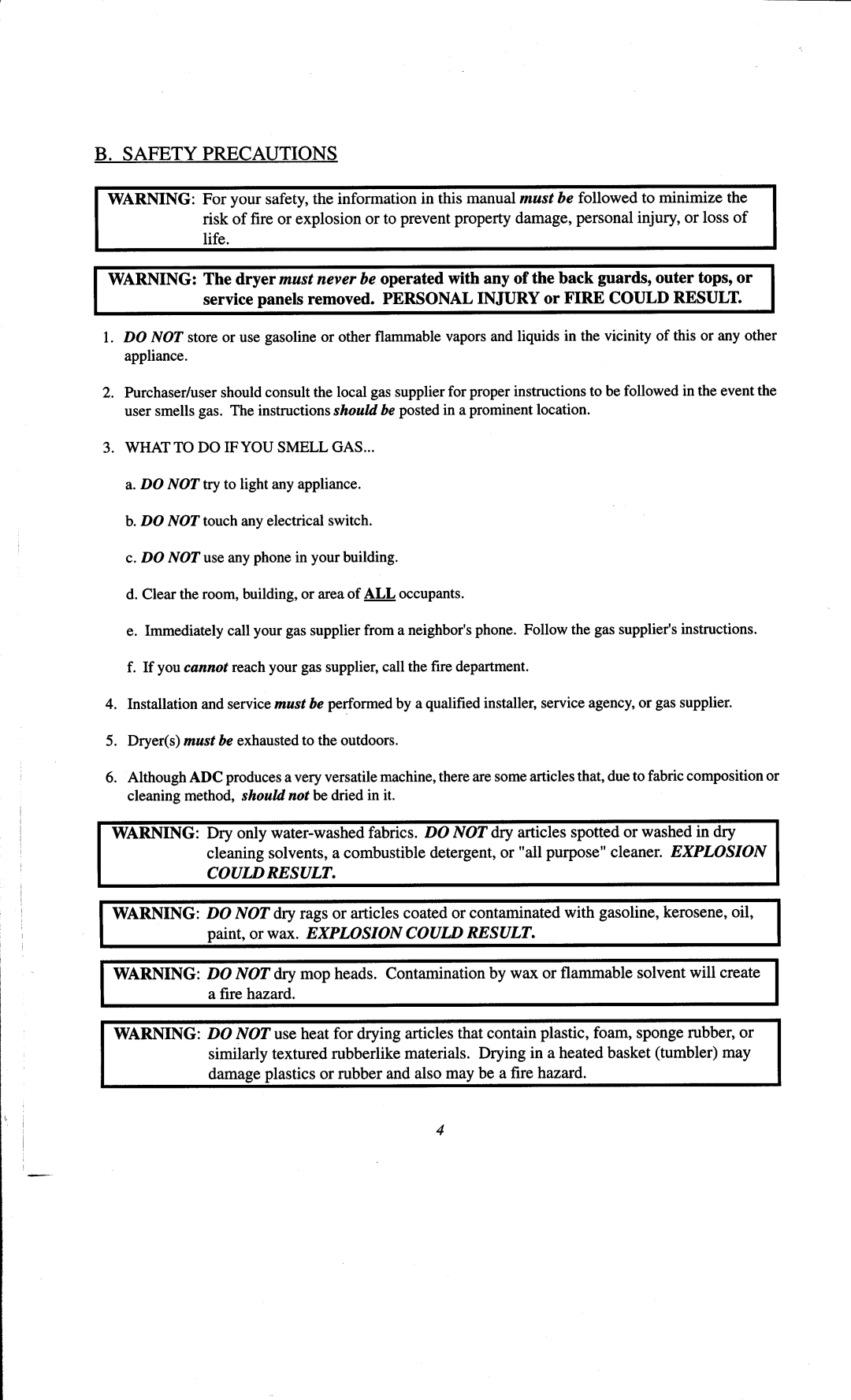 ADC AD-78 manual 