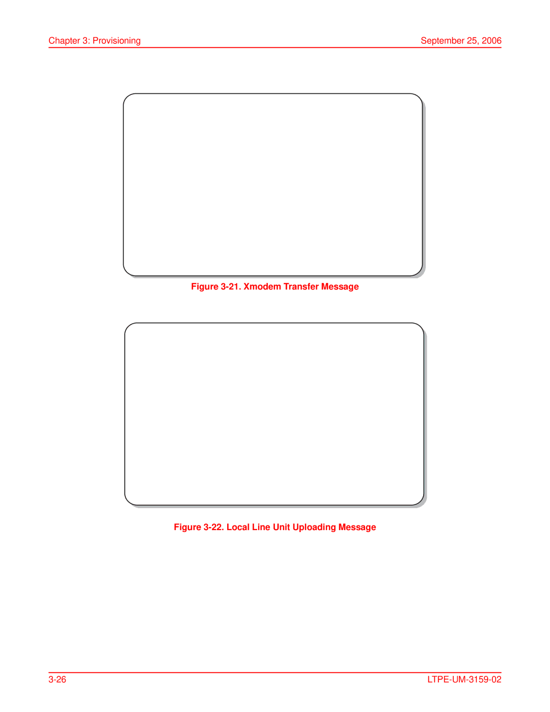 ADC EMU-830 user manual Xmodem Transfer Message 