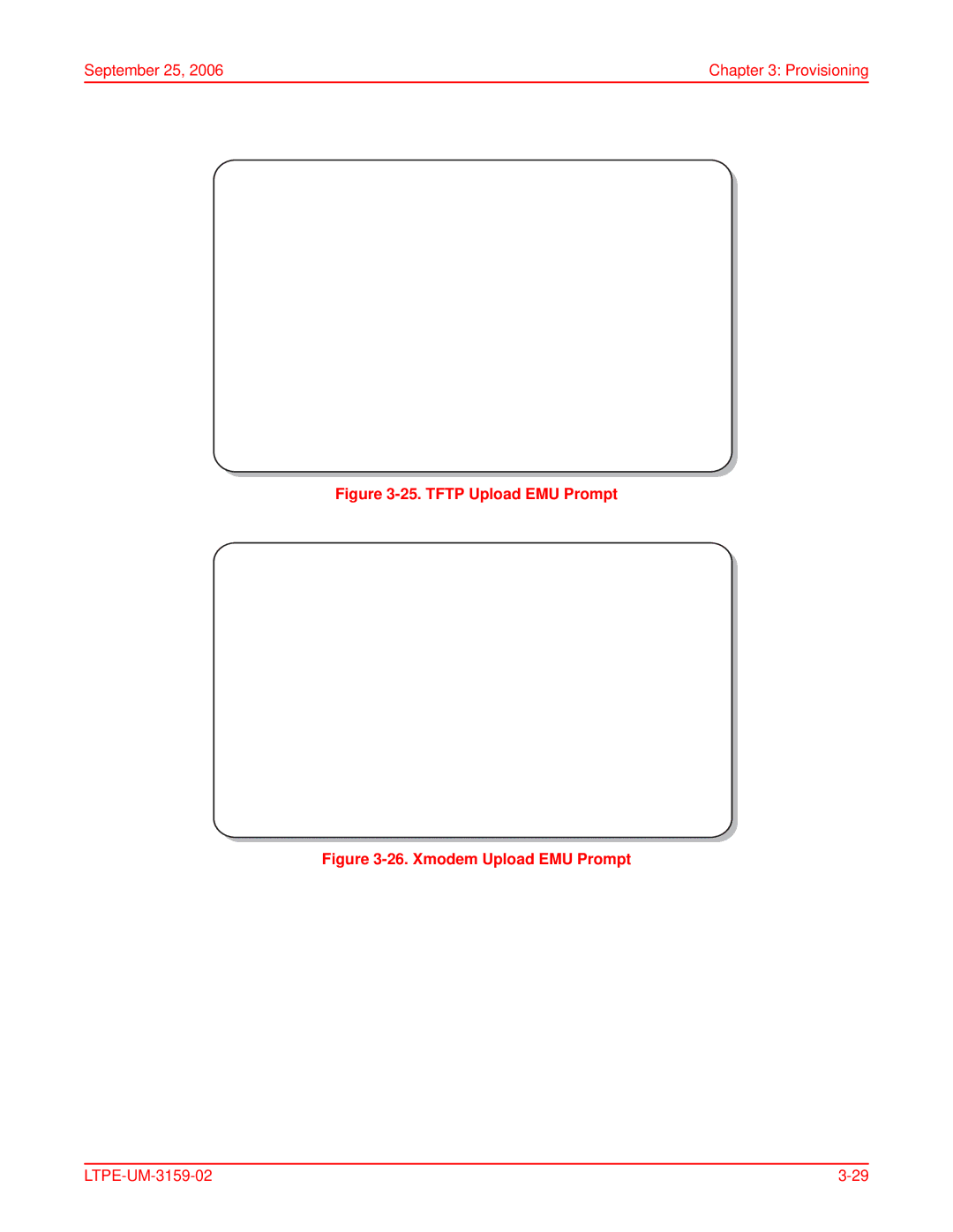 ADC EMU-830 user manual Tftp Upload EMU Prompt 