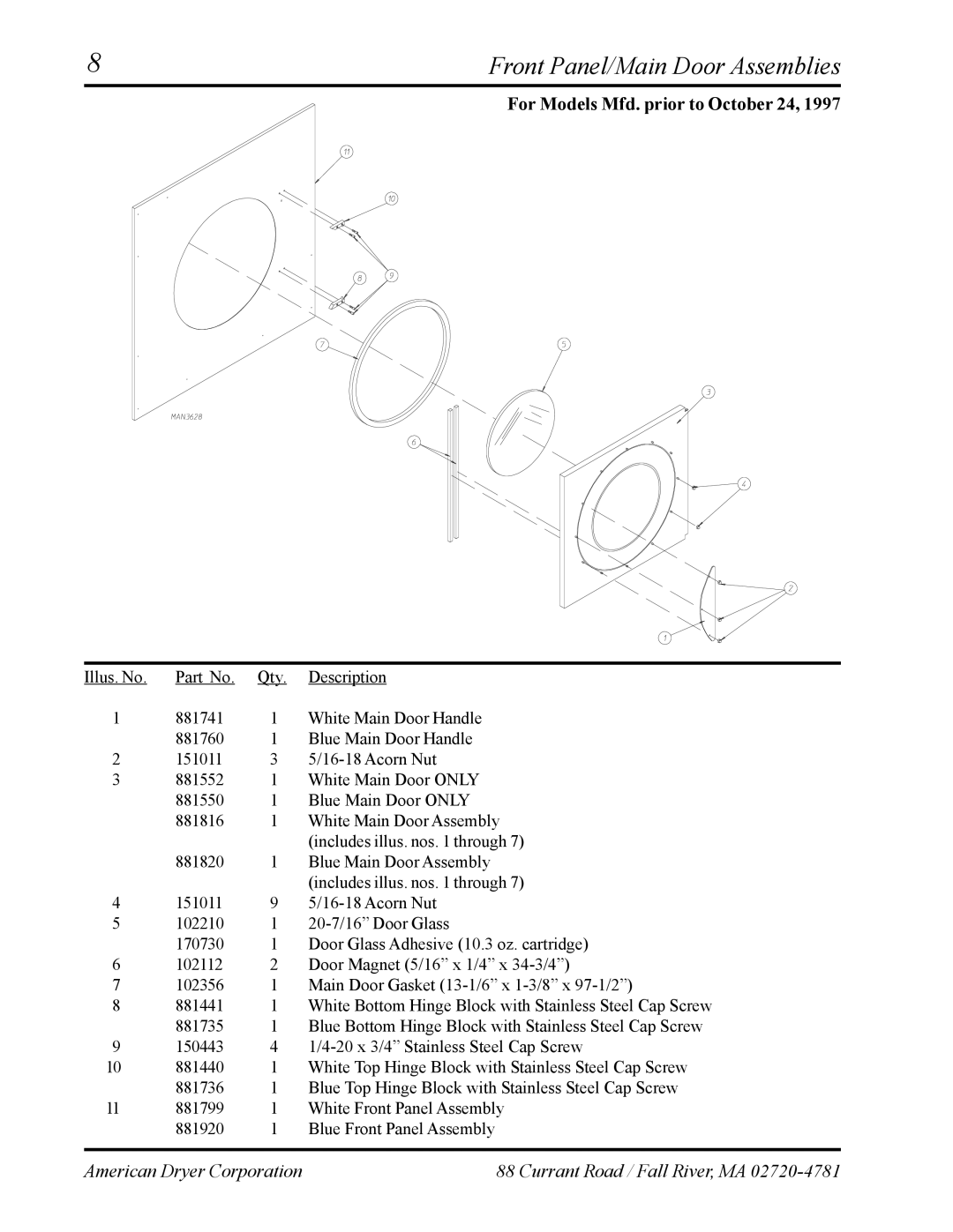 ADC ML-75 manual For Models Mfd. prior to October 24 