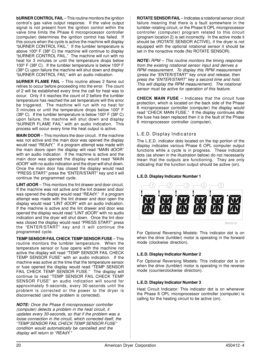 ADC ML-96, ML-122 service manual D. Display Indicators, D. Display Indicator Number 