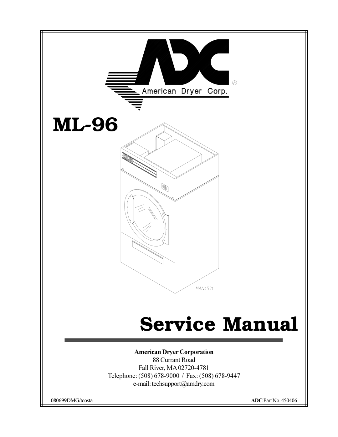 ADC ML-96 service manual 