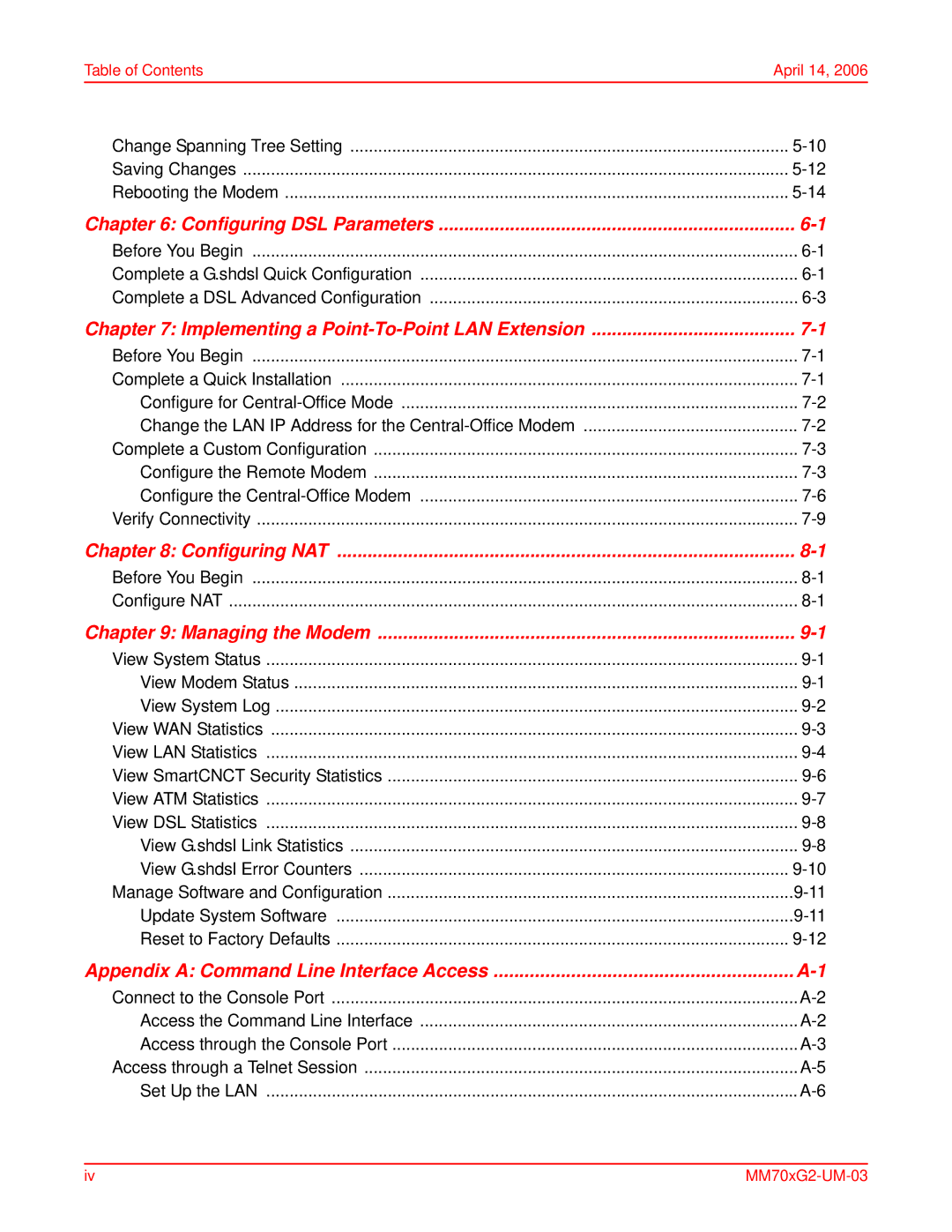 ADC MM702G2, MM701G2 user manual Configuring NAT 