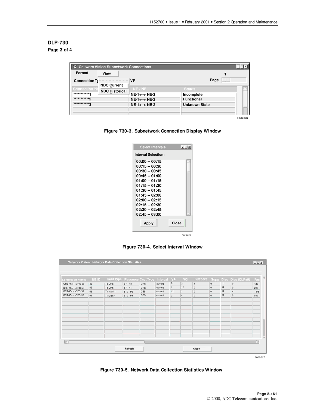 ADC Release 3.1 user manual Select Interval Window 