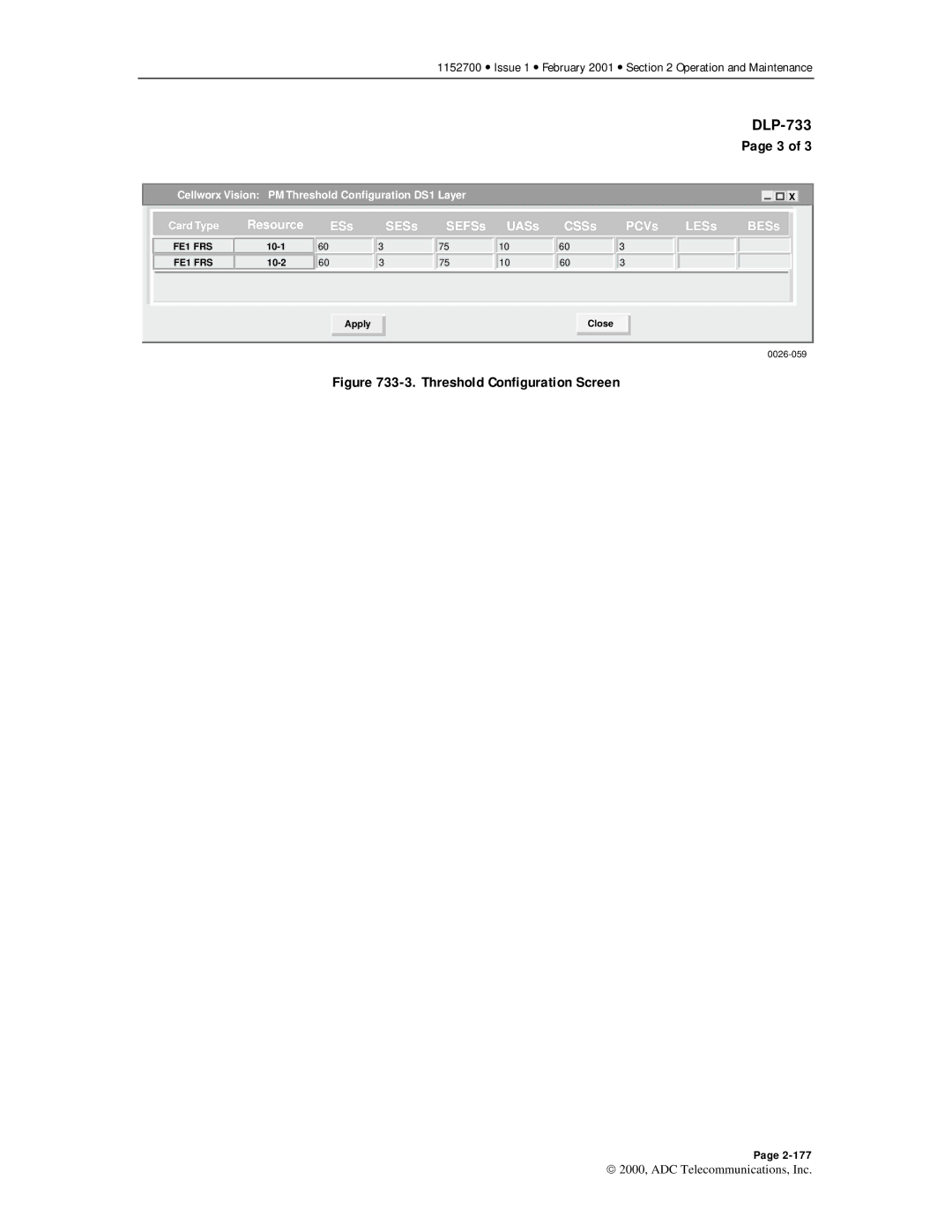 ADC Release 3.1 user manual FE1 FRS 