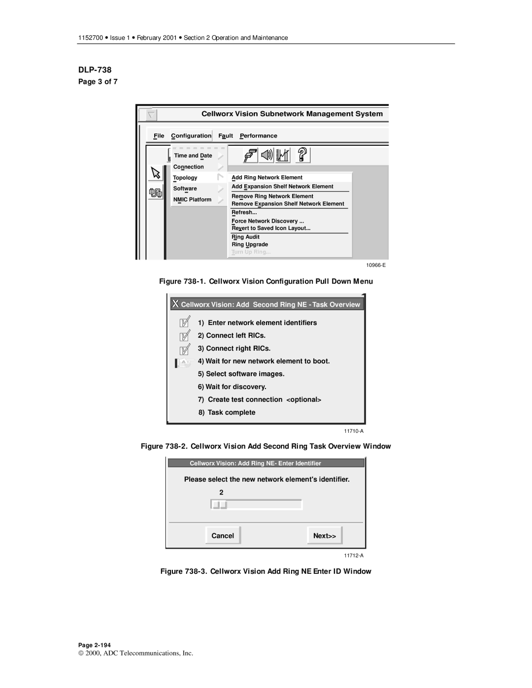 ADC Release 3.1 user manual Cellworx Vision Add Second Ring Task Overview Window 