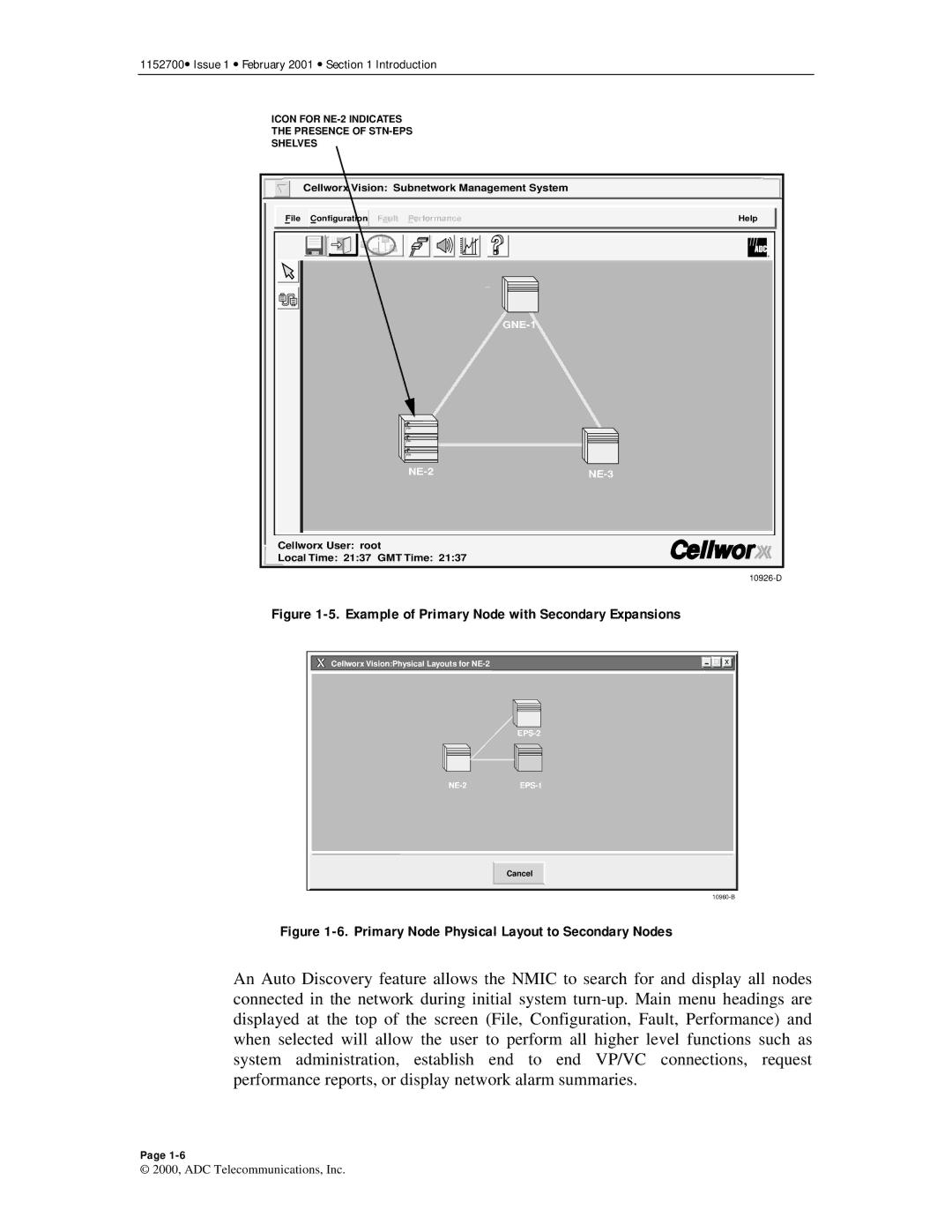 ADC Release 3.1 user manual Example of Primary Node with Secondary Expansions 