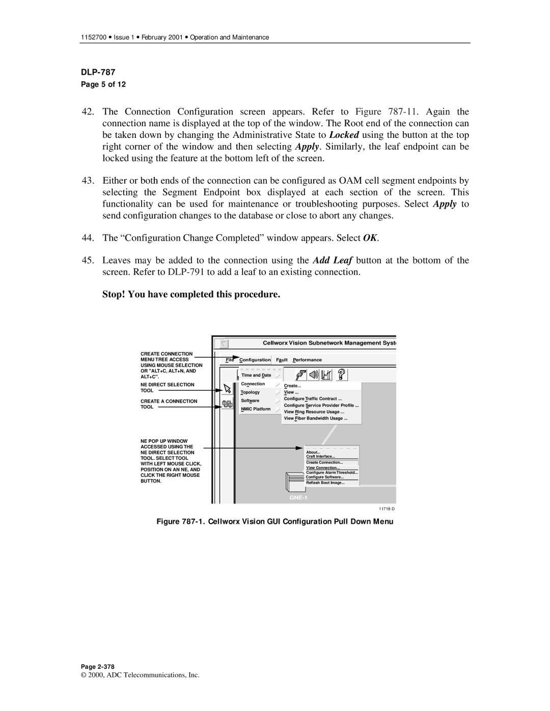 ADC Release 3.1 user manual Stop! You have completed this procedure 