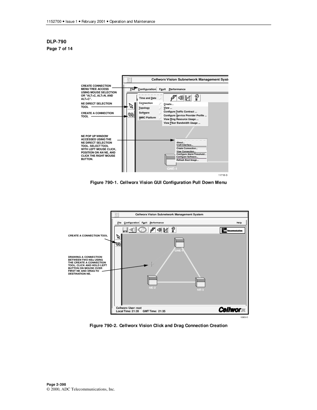 ADC Release 3.1 user manual Cellworx Vision GUI Configuration Pull Down Menu 