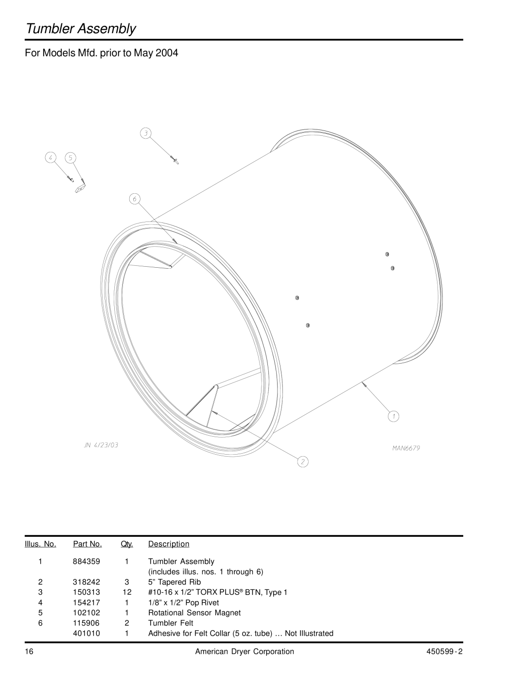 ADC SL20 Gen II manual For Models Mfd. prior to May 