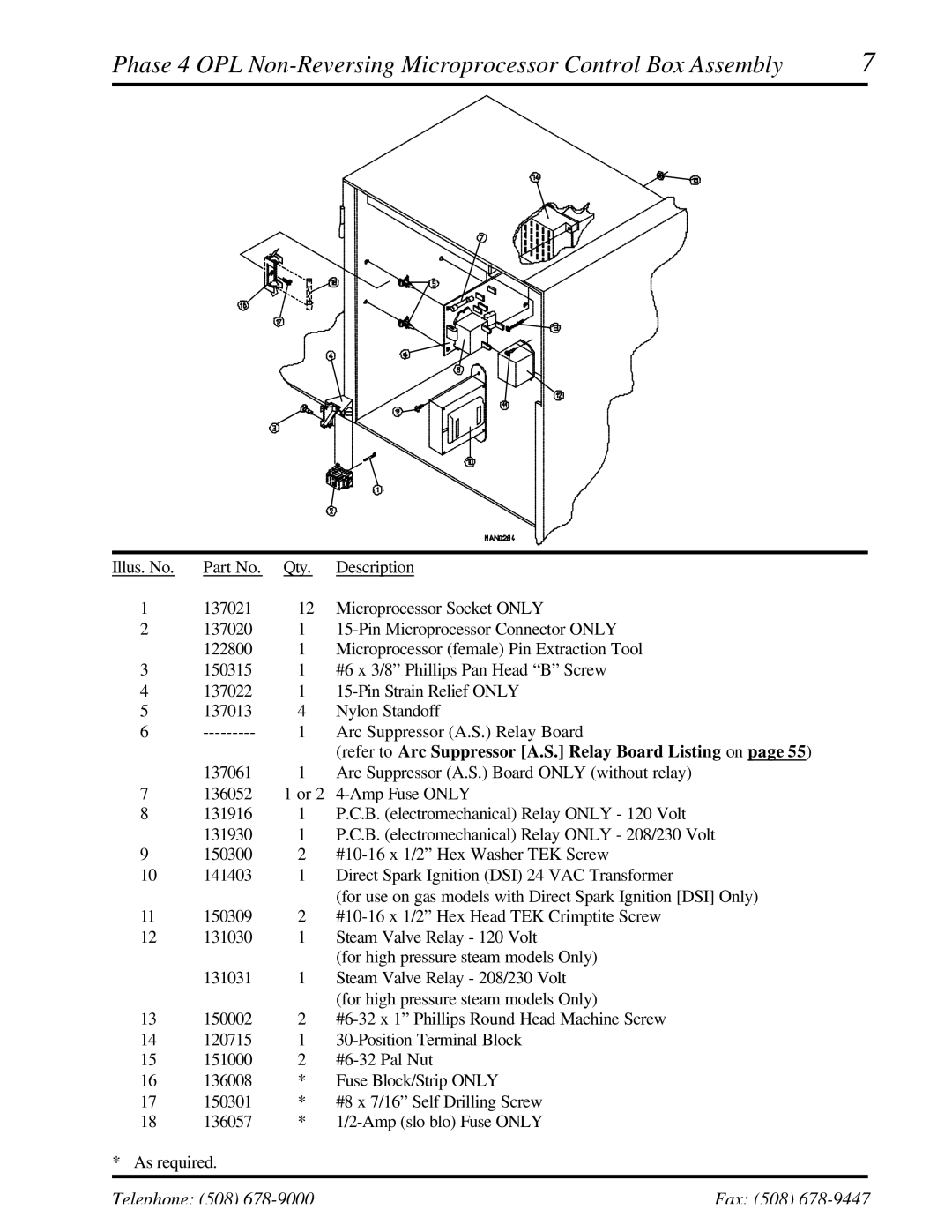 ADC UD-50 manual Telephone 508 Fax 508 