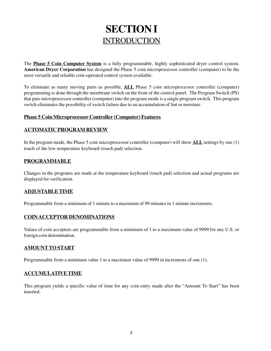 ADC AD-26, WDA-540, AD-295, AD-540 user manual Introduction 