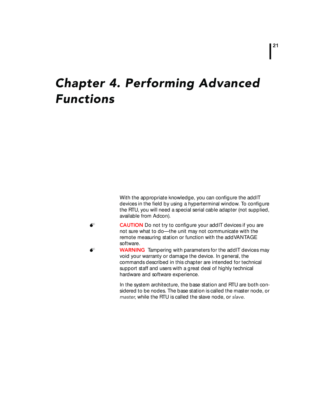 Adcom A720, A723 manual Performing Advanced Functions 