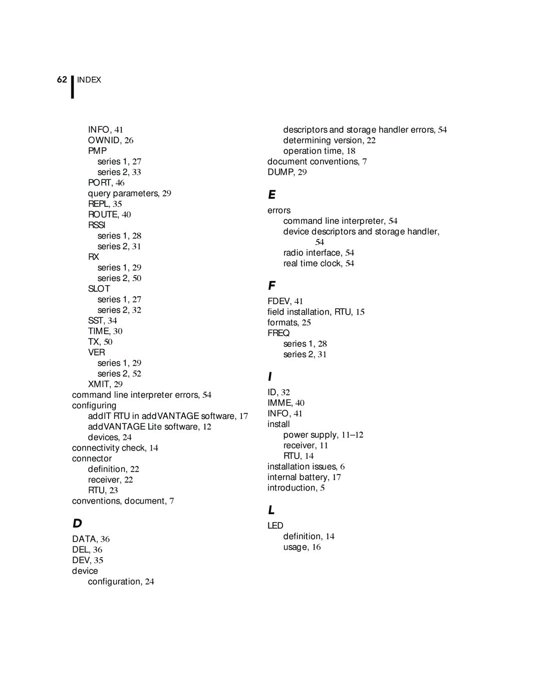 Adcom A723, A720 manual INFO, 41 OWNID, 26 PMP 