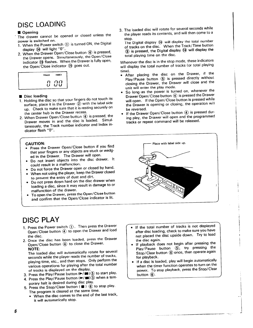 Adcom GCD-200 manual 