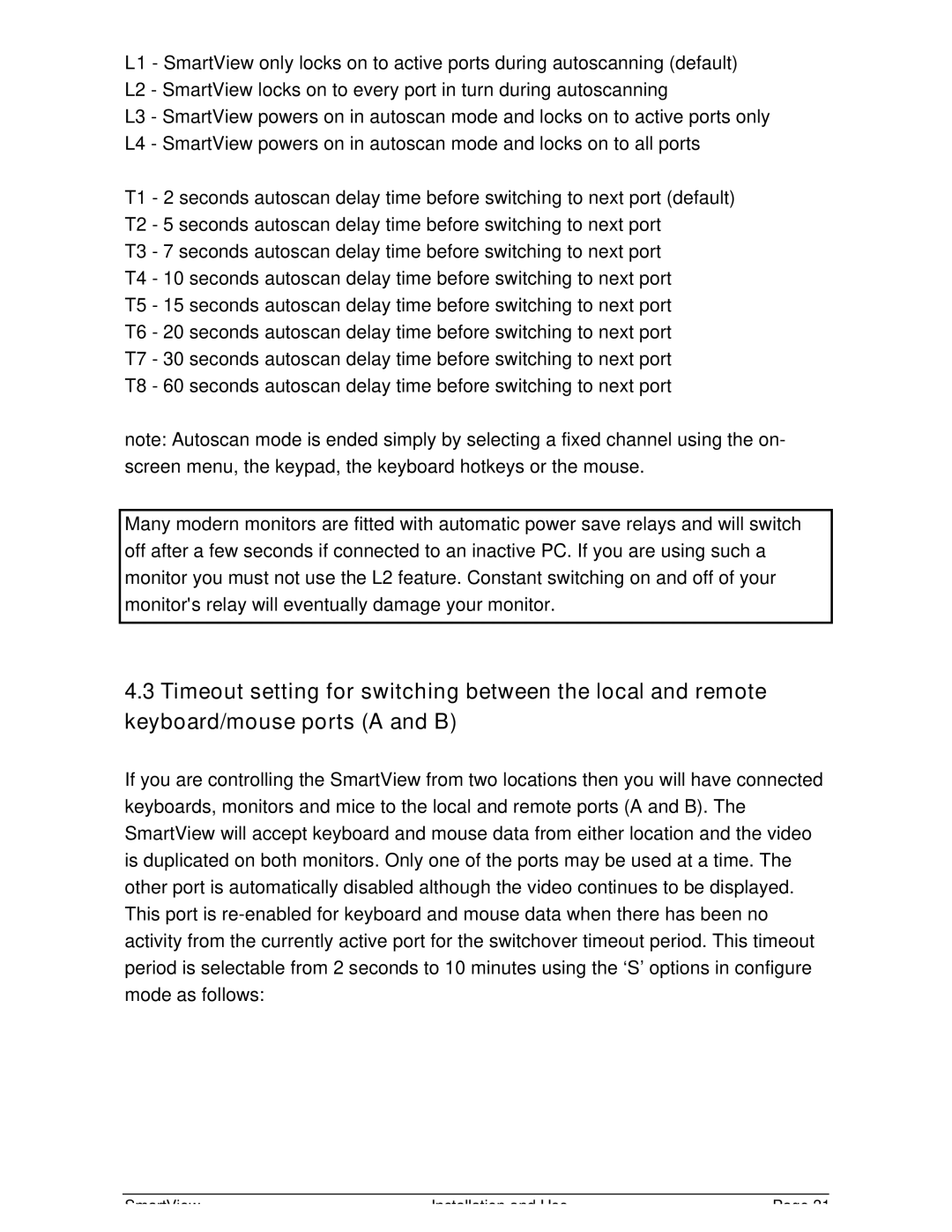 Adder Technology warranty SmartView Installation and Use 