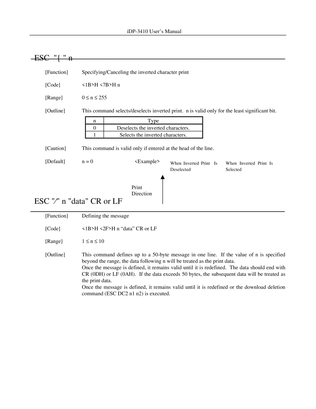 Addlogix iDP-3410 user manual Print 