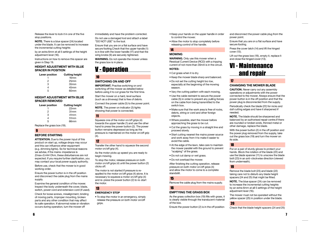 Addlogix MAC1700RMA instruction manual Operation 