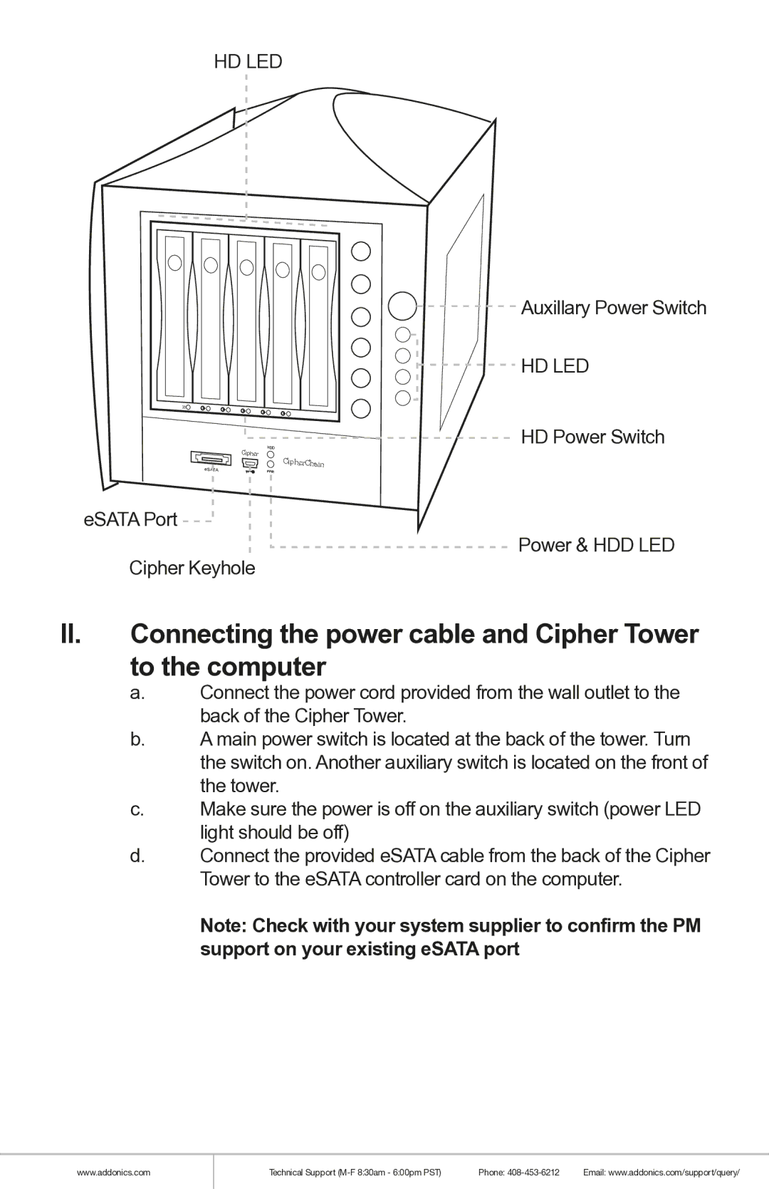 Addonics Technologies CRT535PES manual Hd Led 