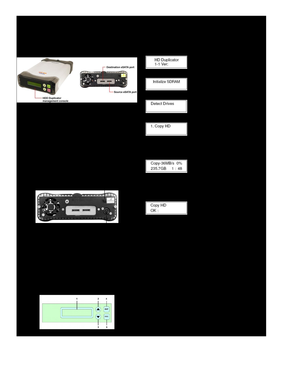 Addonics Technologies user manual Addonics Technologies, Model ZHDUESA, I. HDD Duplicator Overview, Step 